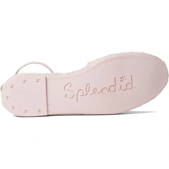 Splendid Jean Espadrille Flats in Blush 7 - Picture 3 of 11